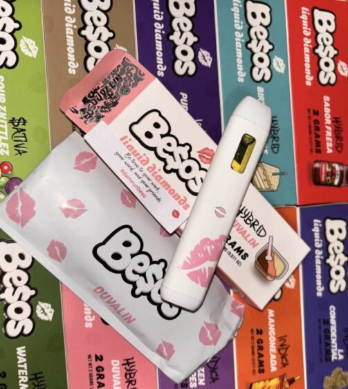 besos disposable thc