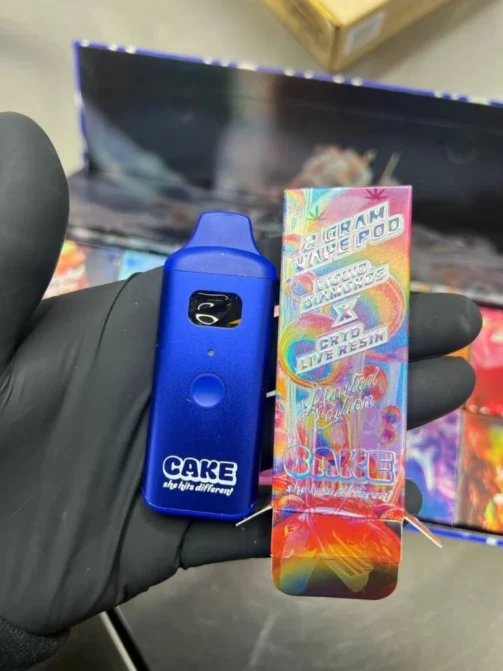 cake disposable carts